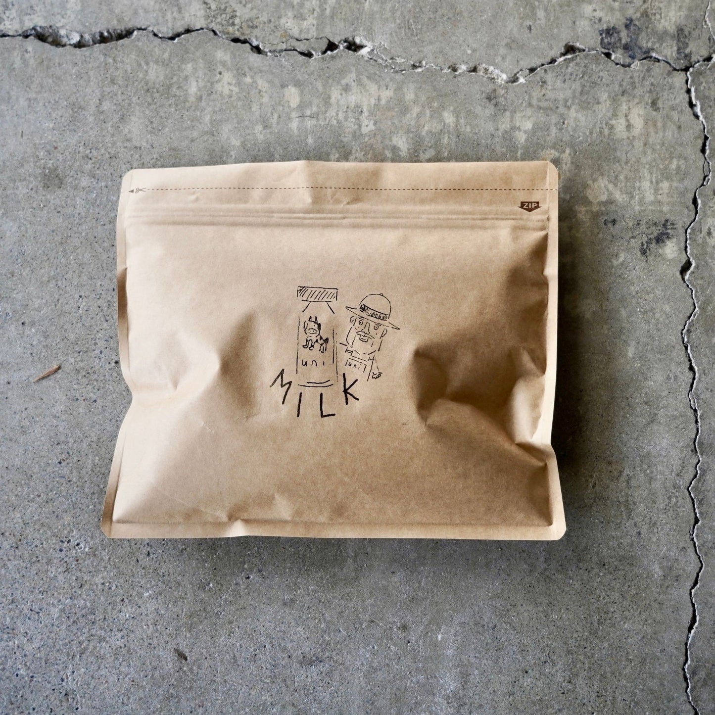 ミルクに負けない濃厚なコク。オリジナルブレンド MILK（深煎り）